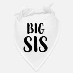 'big Sis Schwester Geschwister Familie Geschenk' Bandana | Spreadshirt -Stedman Geschaft big sis schwester geschwister familie geschenk bandana 2