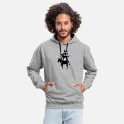 'Bremer Stadtmusikanten, Geschenk Aus Bremen' Unisex Hoodie Zweifarbig | Spreadshirt