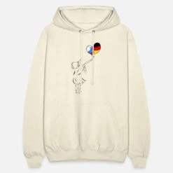 'Das Luftballonmädchen' Unisex Hoodie | Spreadshirt -Stedman Geschaft das luftballonmaedchen unisex hoodie 6