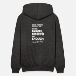 'dear Person Behind Me - Amazing And Beautiful' Unisex Kapuzenjacke | Spreadshirt