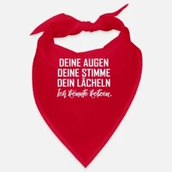 'Deine Augen Deine Stimme Dein Lächeln Ich Kotze' Bandana | Spreadshirt 5 'Deine Augen Deine Stimme Dein Lächeln Ich Kotze' Bandana | Spreadshirt -Stedman Geschaft deine augen deine stimme dein laecheln ich kotze bandana 2