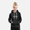 'Evolution Affe Mensch Motorrad Biker Geschenk Idee' Frauen Premium Hoodie | Spreadshirt