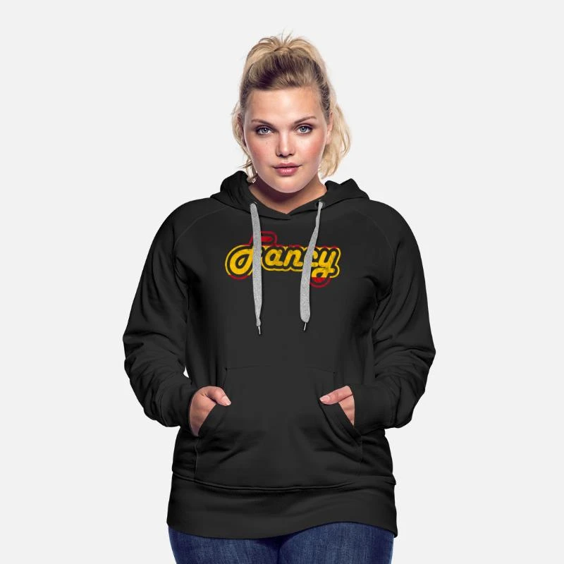 'Fancy Lustige Sprüche Geburtstag Geschenkidee' Frauen Premium Hoodie | Spreadshirt 3 'Fancy Lustige Sprüche Geburtstag Geschenkidee' Frauen Premium Hoodie | Spreadshirt – Bild 3