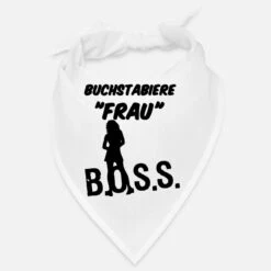 'Frau Spruch Geschenk' Bandana | Spreadshirt -Stedman Geschaft frau spruch geschenk bandana 2