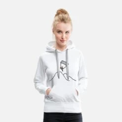 'Gleitschirmfliegen Paraglider In Den Bergen' Frauen Premium Hoodie | Spreadshirt
