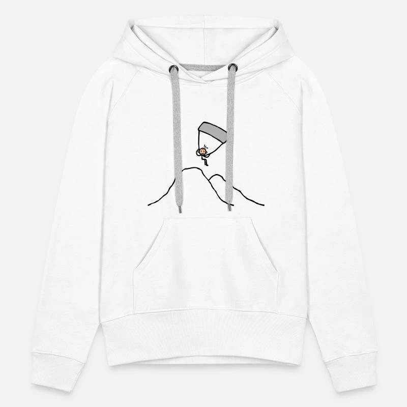 'Gleitschirmfliegen Paraglider In Den Bergen' Frauen Premium Hoodie | Spreadshirt 7 'Gleitschirmfliegen Paraglider In Den Bergen' Frauen Premium Hoodie | Spreadshirt – Bild 7