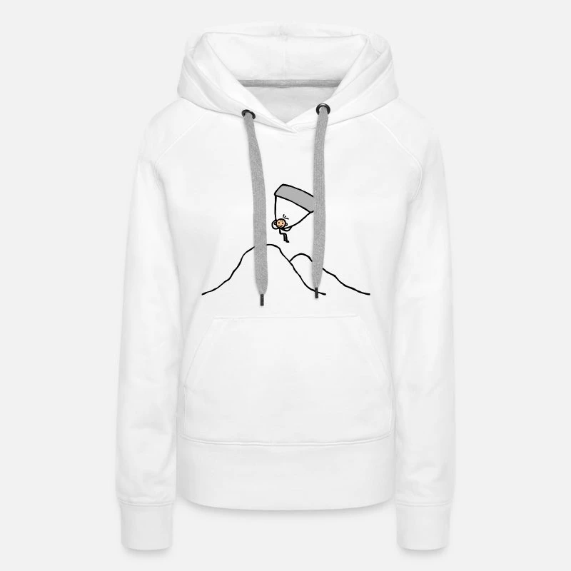 'Gleitschirmfliegen Paraglider In Den Bergen' Frauen Premium Hoodie | Spreadshirt 9 'Gleitschirmfliegen Paraglider In Den Bergen' Frauen Premium Hoodie | Spreadshirt – Bild 9