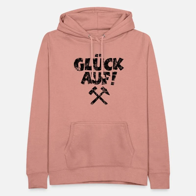 'Glück Auf Mit Schlägel Und Eisen Vintage Schwarz' Frauen Hoodie | Spreadshirt 3 'Glück Auf Mit Schlägel Und Eisen Vintage Schwarz' Frauen Hoodie | Spreadshirt – Bild 3