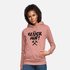 'Glück Auf Mit Schlägel Und Eisen Vintage Schwarz' Frauen Hoodie | Spreadshirt