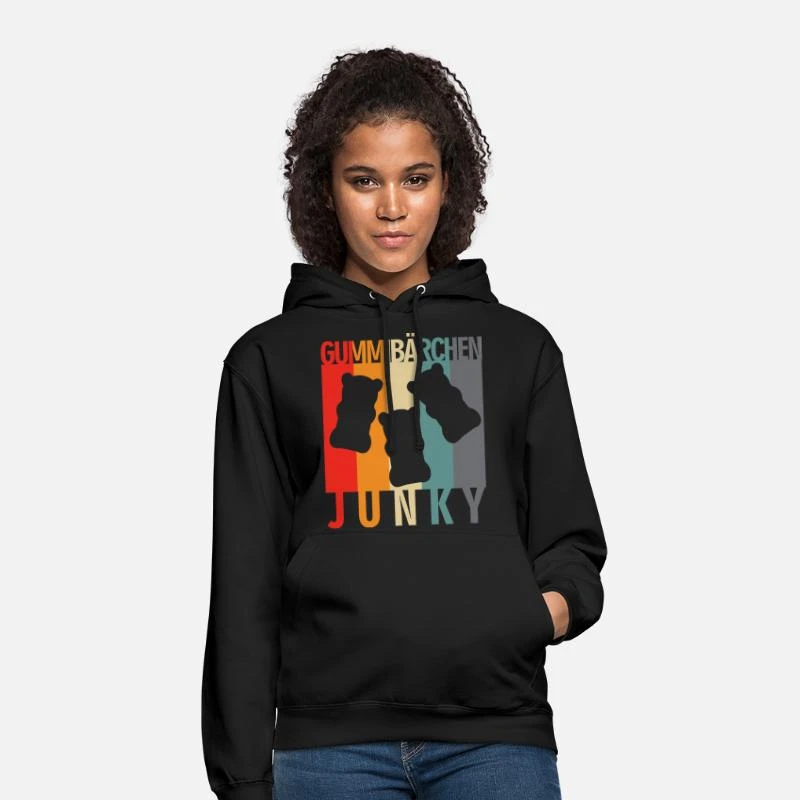 'Gummibärchen Junky Retro Design' Unisex Hoodie | Spreadshirt 2 'Gummibärchen Junky Retro Design' Unisex Hoodie | Spreadshirt – Bild 2