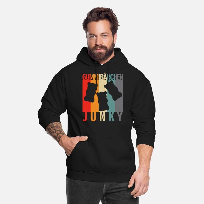 'Gummibärchen Junky Retro Design' Unisex Hoodie | Spreadshirt 3 'Gummibärchen Junky Retro Design' Unisex Hoodie | Spreadshirt – Bild 3