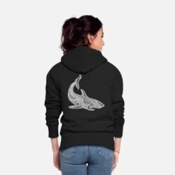 'Hai' Frauen Premium Kapuzenjacke | Spreadshirt 10 'Hai' Frauen Premium Kapuzenjacke | Spreadshirt -Stedman Geschaft hai frauen premium kapuzenjacke 3