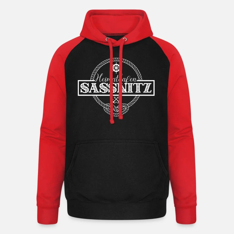 'Heimathafen Sassnitz' Unisex Baseball Hoodie | Spreadshirt 9 'Heimathafen Sassnitz' Unisex Baseball Hoodie | Spreadshirt – Bild 9