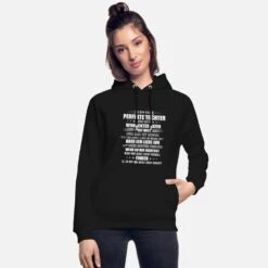 'Ich Bin Keine Perfekte Tochter Aber Mein Vater' Unisex Bio Hoodie | Spreadshirt -Stedman Geschaft ich bin keine perfekte tochter aber mein vater unisex bio hoodie 2