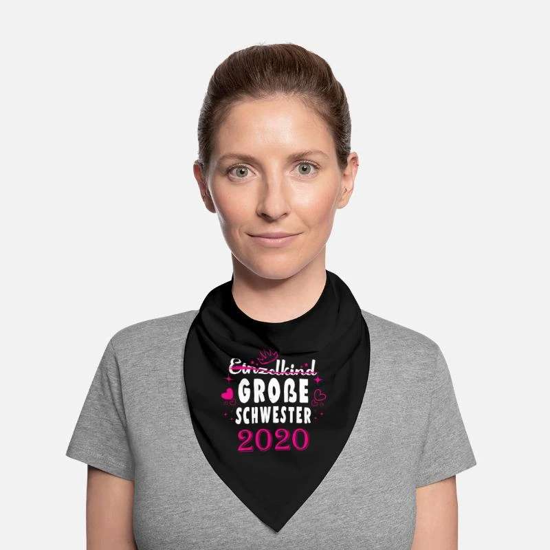 'Ich Werde Eine Große Super Schwester 2020' Bandana | Spreadshirt 2 'Ich Werde Eine Große Super Schwester 2020' Bandana | Spreadshirt – Bild 2