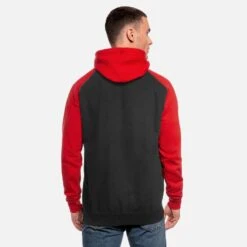 'Japanisch Samurai Maneki Neko Cat Katana Aesthetic' Unisex Baseball Hoodie | Spreadshirt -Stedman Geschaft japanisch samurai maneki neko cat katana aesthetic unisex baseball hoodie 2