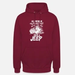 'Jeep Frau Auto Offroad 4WD Jeepster Geschenk' Unisex Hoodie | Spreadshirt -Stedman Geschaft jeep frau auto offroad 4wd jeepster geschenk unisex hoodie 8