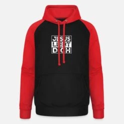 'Jesus Liebt Dich Kirche Bibel' Unisex Baseball Hoodie | Spreadshirt 17 'Jesus Liebt Dich Kirche Bibel' Unisex Baseball Hoodie | Spreadshirt -Stedman Geschaft jesus liebt dich kirche bibel unisex baseball hoodie 8
