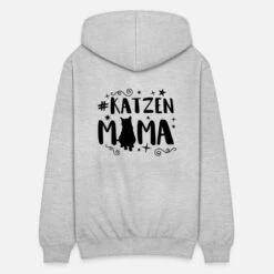 'katzen Mama' Unisex Kapuzenjacke | Spreadshirt