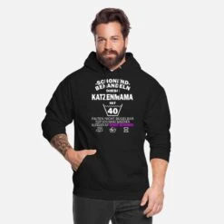 'Katzenmama 40. Geburtstag Schonend Behandeln' Unisex Hoodie | Spreadshirt -Stedman Geschaft katzenmama 40 geburtstag schonend behandeln unisex hoodie 2