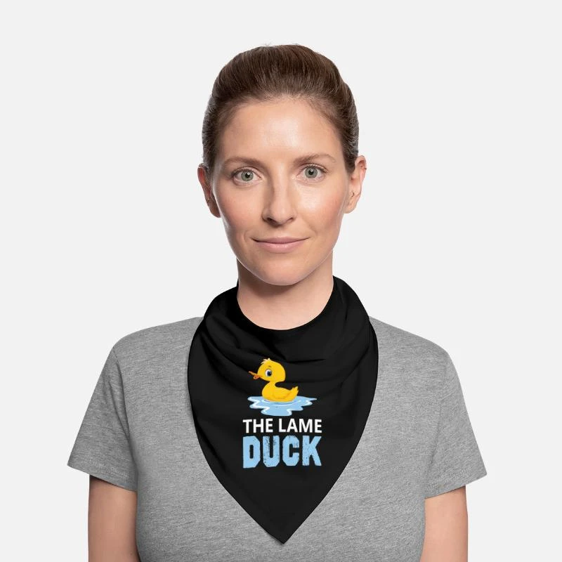 'Lahme Ente Tiermotiv Lustig Und Süsses Geschenk' Bandana | Spreadshirt 2 'Lahme Ente Tiermotiv Lustig Und Süsses Geschenk' Bandana | Spreadshirt – Bild 2