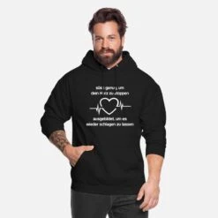 'Lebensretter - Herz' Unisex Hoodie | Spreadshirt -Stedman Geschaft lebensretter herz unisex hoodie 2