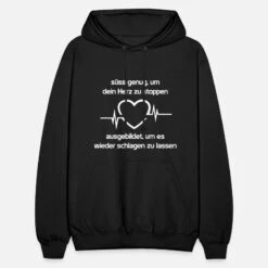 'Lebensretter - Herz' Unisex Hoodie | Spreadshirt -Stedman Geschaft lebensretter herz unisex hoodie 6