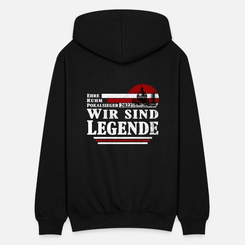 'Leipzig Fußball Pokalsieger 2022' Unisex Kapuzenjacke | Spreadshirt 1 'Leipzig Fußball Pokalsieger 2022' Unisex Kapuzenjacke | Spreadshirt