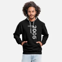 'Limited Edition 2005 Geburtstag Jahrgang 2005' Unisex Hoodie Zweifarbig | Spreadshirt