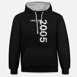 'Limited Edition 2005 Geburtstag Jahrgang 2005' Unisex Hoodie Zweifarbig | Spreadshirt -Stedman Geschaft limited edition 2005 geburtstag jahrgang 2005 unisex hoodie zweifarbig 8