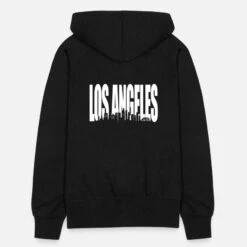 'Los Angeles' Frauen Premium Kapuzenjacke | Spreadshirt -Stedman Geschaft los angeles frauen premium kapuzenjacke 5