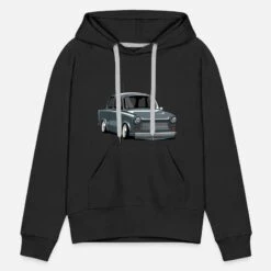 'Low Pappe' Frauen Premium Hoodie | Spreadshirt -Stedman Geschaft low pappe frauen premium hoodie 6