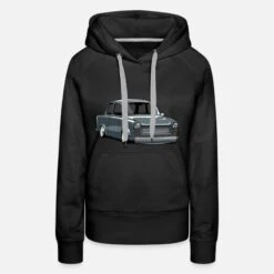 'Low Pappe' Frauen Premium Hoodie | Spreadshirt -Stedman Geschaft low pappe frauen premium hoodie 8