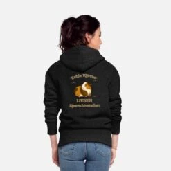 'Meerschweinchen Nagetier Haustier Spruch Geschenk' Frauen Premium Kapuzenjacke | Spreadshirt 10 'Meerschweinchen Nagetier Haustier Spruch Geschenk' Frauen Premium Kapuzenjacke | Spreadshirt -Stedman Geschaft meerschweinchen nagetier haustier spruch geschenk frauen premium kapuzenjacke 3