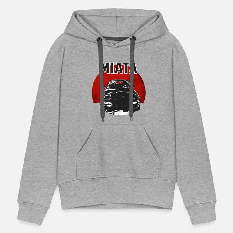 'Miata JDM' Frauen Premium Hoodie | Spreadshirt 7 'Miata JDM' Frauen Premium Hoodie | Spreadshirt – Bild 7