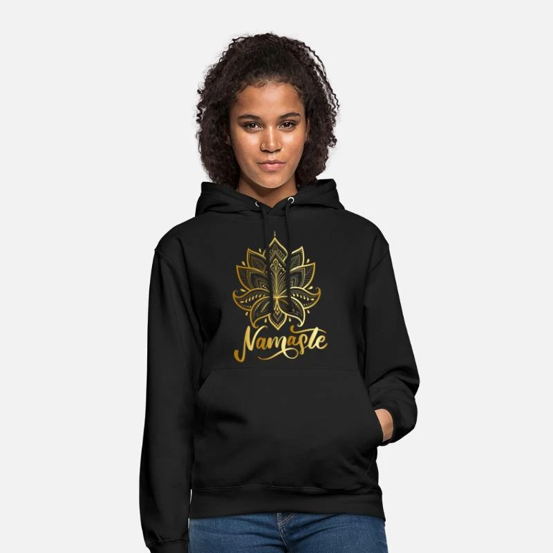'Namaste Celestial Flower' Unisex Hoodie | Spreadshirt 2 'Namaste Celestial Flower' Unisex Hoodie | Spreadshirt – Bild 2