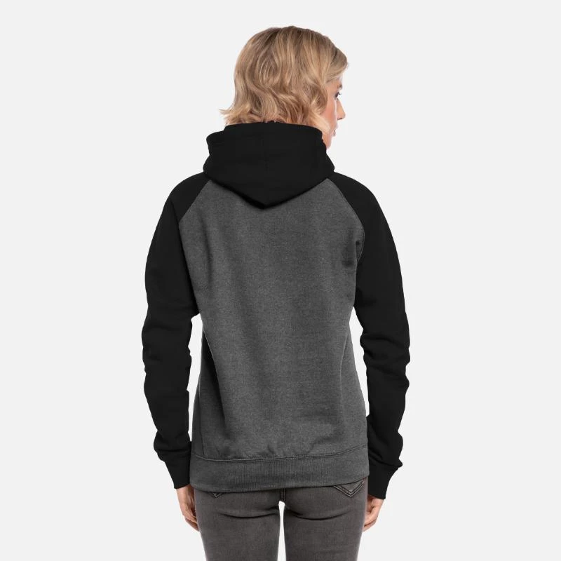 'Norwegen Norweger Skandinavien Herzschlag' Unisex Baseball Hoodie | Spreadshirt 6 'Norwegen Norweger Skandinavien Herzschlag' Unisex Baseball Hoodie | Spreadshirt – Bild 6