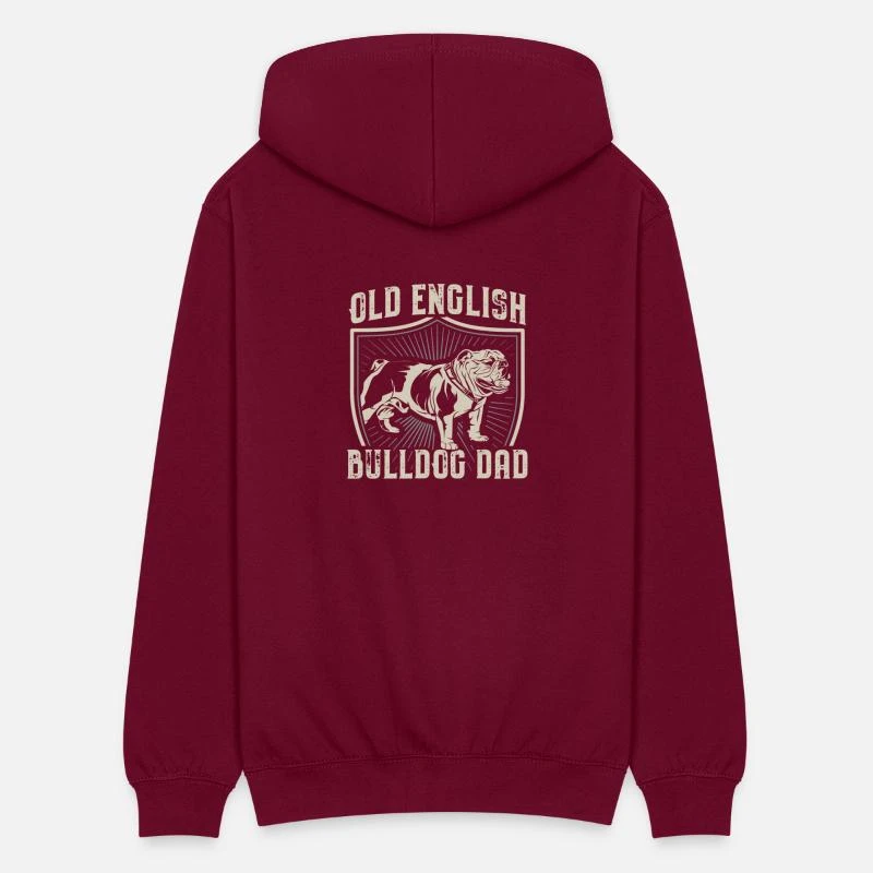 'Old English Bulldog Herrchen Geschenk' Unisex Kapuzenjacke | Spreadshirt 1 'Old English Bulldog Herrchen Geschenk' Unisex Kapuzenjacke | Spreadshirt