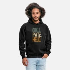 'Onkel Pate Held' Unisex Hoodie | Spreadshirt