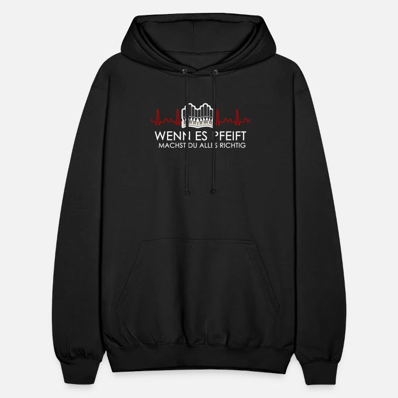 'Orgelspieler Pfeifenorgel Orgelmusik Organist' Unisex Hoodie | Spreadshirt 7 'Orgelspieler Pfeifenorgel Orgelmusik Organist' Unisex Hoodie | Spreadshirt – Bild 7