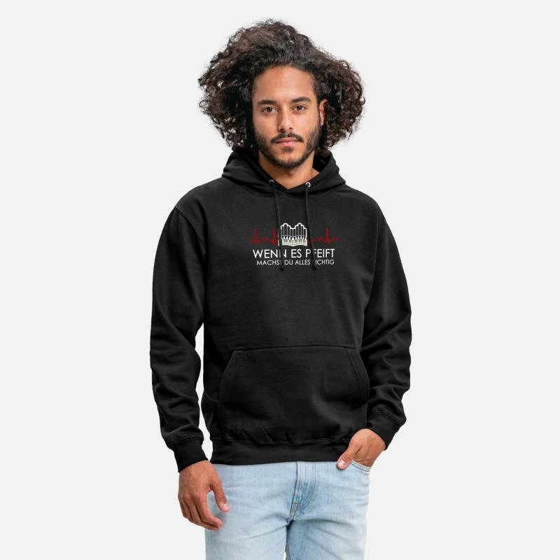 'Orgelspieler Pfeifenorgel Orgelmusik Organist' Unisex Hoodie | Spreadshirt 1 'Orgelspieler Pfeifenorgel Orgelmusik Organist' Unisex Hoodie | Spreadshirt