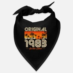 'Original 1983 Jahrgang Vintage Geburtstag Geschenk' Bandana | Spreadshirt 5 'Original 1983 Jahrgang Vintage Geburtstag Geschenk' Bandana | Spreadshirt -Stedman Geschaft original 1983 jahrgang vintage geburtstag geschenk bandana 2