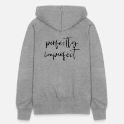 'perfectly Imperfect Englisch Spruch Perfekt' Frauen Premium Kapuzenjacke | Spreadshirt -Stedman Geschaft perfectly imperfect englisch spruch perfekt frauen premium kapuzenjacke 5