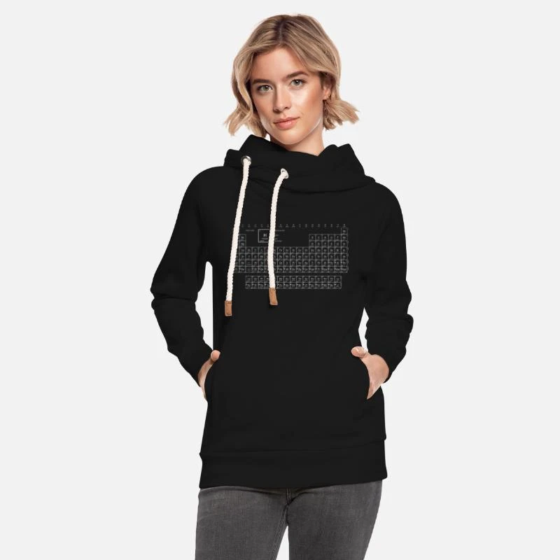 'Periodensystem' Unisex Schalkragen Hoodie | Spreadshirt 3 'Periodensystem' Unisex Schalkragen Hoodie | Spreadshirt – Bild 3