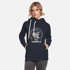 'Pilzsammler Geschenk Zum Pilze Sammeln' Unisex Schalkragen Hoodie | Spreadshirt -Stedman Geschaft pilzsammler geschenk zum pilze sammeln unisex schalkragen hoodie 2
