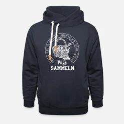 'Pilzsammler Geschenk Zum Pilze Sammeln' Unisex Schalkragen Hoodie | Spreadshirt -Stedman Geschaft pilzsammler geschenk zum pilze sammeln unisex schalkragen hoodie 6