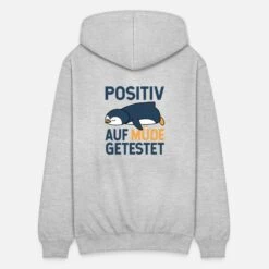 'Pinguin Arbeit Beruf Faul Lustiges Geschenk' Unisex Kapuzenjacke | Spreadshirt