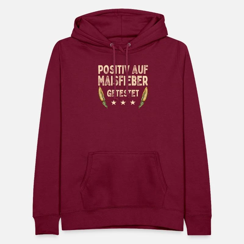 'Positiv Auf Maisfieber Getestet Mais Maisernte' Frauen Hoodie | Spreadshirt 3 'Positiv Auf Maisfieber Getestet Mais Maisernte' Frauen Hoodie | Spreadshirt – Bild 3