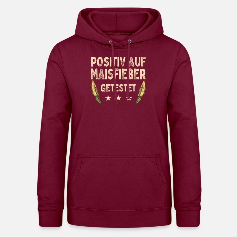 'Positiv Auf Maisfieber Getestet Mais Maisernte' Frauen Hoodie | Spreadshirt 5 'Positiv Auf Maisfieber Getestet Mais Maisernte' Frauen Hoodie | Spreadshirt – Bild 5