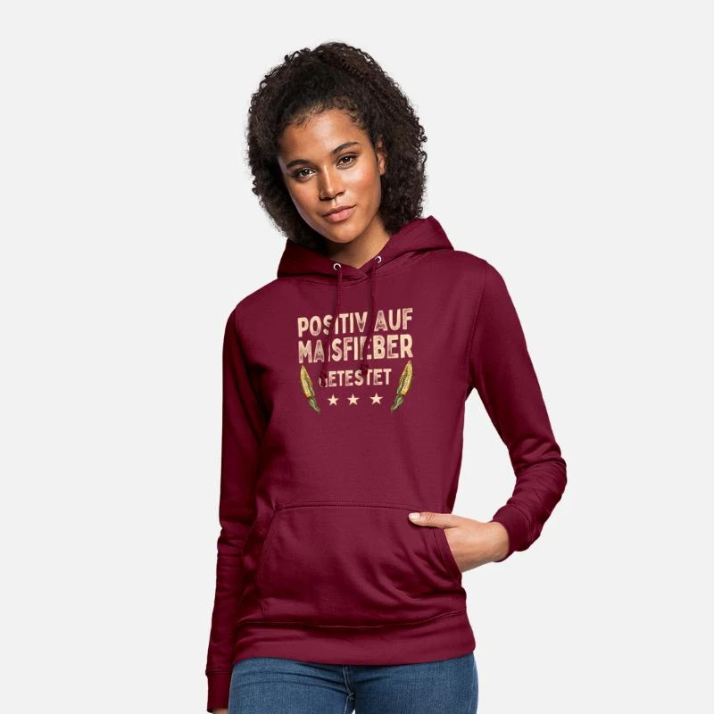 'Positiv Auf Maisfieber Getestet Mais Maisernte' Frauen Hoodie | Spreadshirt 1 'Positiv Auf Maisfieber Getestet Mais Maisernte' Frauen Hoodie | Spreadshirt